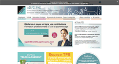 Desktop Screenshot of bourgogne.agefos-pme.com