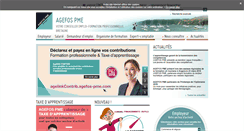 Desktop Screenshot of bretagne.agefos-pme.com